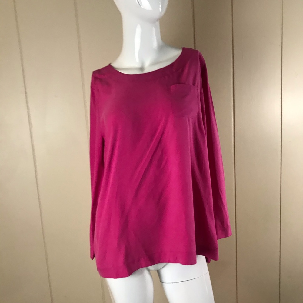 Soft pink J Crew top